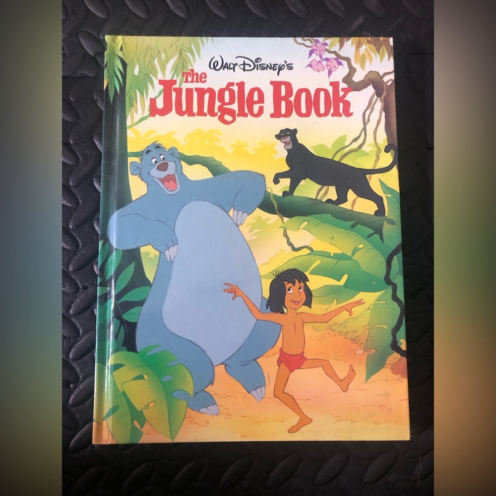 DISNEY Jungle Book Hardcover Book